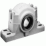 USAF 500 Adapter Mount Pillow Block with TRIPLE-TECT Seal Assembly - 500 Series Open End Housing - USAF